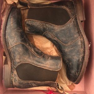 BED STU Leather ankle Chelsea boots - Nandi